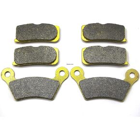 Master Chen Front Rear Brake Pads Brakes for Can Am Spyder RT RT-S RS RS-S GS Roadster SE5 SM5 990CC RS Phantom Black 2008 2009 2010 2011 2012 FA474 FA473 MC0393