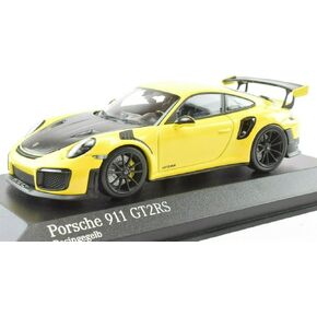Minichamps x Premium Hobbies 911 991.2 Racing Yellow GT2 RS 1:43 Diecast Car 413067238
