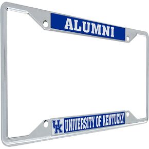 Desert Cactus University of Kentucky UK Wildcats Metal License Plate Frame for Front or Back of Car Officially Licensed (Alumni) C