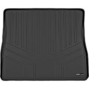 SMARTLINER All Weather Custom Fit Cargo Trunk Liner Floor Mat Behind 2nd Row Black for 2011-2019 Toyota Sienna
