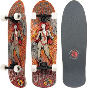 Sector 9 Skateboard Old School Cruiser Complete Boss Ross Pro Blaze 9.8" x 30"