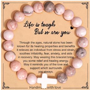 Christian Gifts for Women, Cross Bracelet for Women 2024 Graduation Gifts for Her Girls College, Religious Bracelet Gifts for Mom, Grandma, Daughter, Granddaughter, Teen Girls, Faith Jewelry for Friends