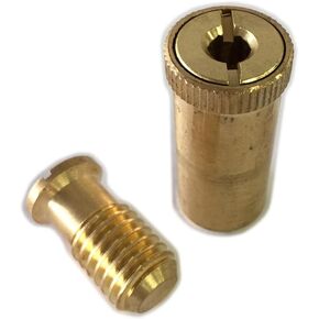 مفتاح مرساة WaterWarden HEXK-18، أحمر وفضي، 13 بوصة