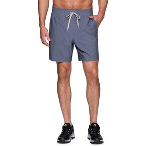 Avalanche Gym Shorts for Men, Breathable Stretch Jersey Quick Drying Workout Hiking Shorts with Pockets