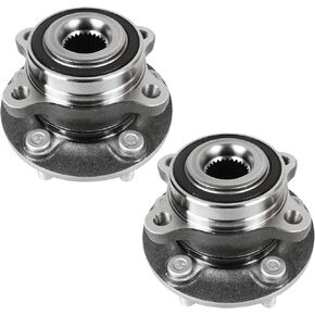 Autoround 512498 Front/Rear Wheel Bearing and Hub Assembly Compatible with 2003-2020 Ford Fusion, 2013-2016 Lincoln MKZ 5 Lug w/ABS 2PCS
