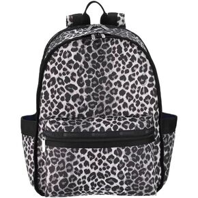LeSportsac White Leopard Route Backpack
