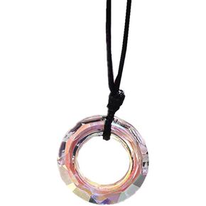 Anime Tian Guan Ci Fu Necklace Heaven Blessing Hua Cheng Xie Lian Cosplay Crystal Pendant Choker Jewelry Costume Accessories Merch