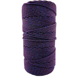 Twine by Design #36 3-Strand Twisted Rosary Twine - Excellent Quality Twine for Crafts, DIY Projects, Rosaries (Plum)
