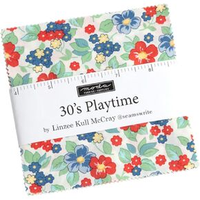 30's Playtime Charm Pack by Linzee Kull McCray; 42-5" Precut Fabric Quilt Squares in Saudi Arabia