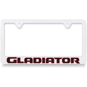 JEEP Gladiator UV Printed Plastic License Plate Frame