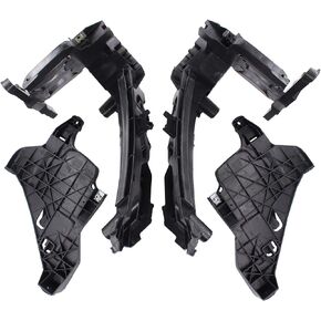 NewYall Left and Right Headlight Mounting Bracket Support Plates
