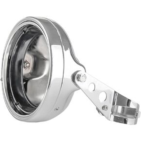 7" 7 Inch headlights Housing bucket for FXWG FXDWG FXST Sportster motorcycle(Chrome)