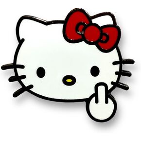 Kitty Pin kitty enamel pin funny enamel pin Cute Kitty enamel pin Japanese enamel pin Anime enamel pin
