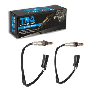TRQ 2pc Oxygen O2 02 Sensor Upstream Downstream Set for Chevy GMC Cadillac