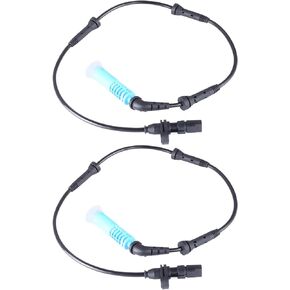 OCPTY ABS Wheel Speed Sensor Compatible for BMW 325xi, 330xi 2001-2005 - Front Driver and Passenger Side, Replace# 34526750971, 34526756382 2PCS