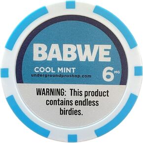 Babwe Ball Markers - Poker Chip Style ZYN Golf Ball Marker - Cool Mint, Wintergreen, Spearmint