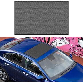 Magnetic Car Sunroof Sun Shade,Skylight Mosquito Net,Net Moonroof Breathable Car Roof Cover Sunshade for Car SUV RV Camping,UV Sun Protection for Moonroof Sun Protection(39.4"*25.6")