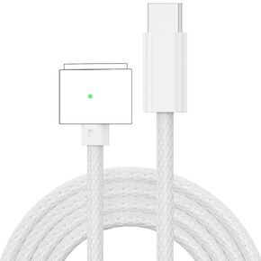 BIGCOON 140W USB-C to Magnetic 3 Cable - Fast Charging | Compatible with MacBook Air (15''/13'' M3 2024) MacBook Air (15"/13" M2 2023/2022),MacBook Pro (16"/14" 2023/2021) 6.6ft