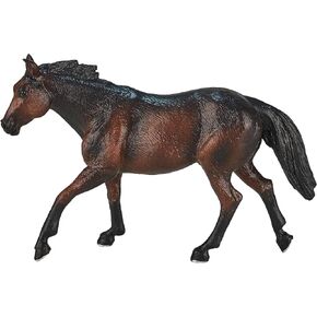 MOJO Sooty Bay Quarter Horse Realistic Horse Toy Replica Hand Painted Figurine