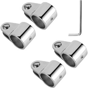 Bimini Top Jaw Slide 4PCS Marine Boat Hardware Bimin Top Hardware 316 Stainless Steel Inside Dia 7/8 or 1INCH