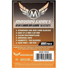 USA Chimera Game Sleeves 57.5 X 89 MM (100 pack)