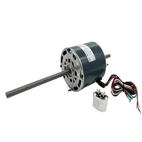 RV AC Fan Motor Replaces Fasco D1092 Coleman mach 1468-3069 7184-0156 7184-0432 Zhongshan Broad-Ocean Y6L457D01L, 1/3HP 115 V 1675/1080RPM 2 Speed Air Conditioner Condenser LEUNGOO Include a Capacitor