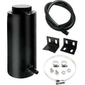 خزان تبريد الزيت الفائض لمبرد السيارة سعة 800 مل، خزان توسيع سائل التبريد العالمي، خزان تبريد من الألومنيوم لخزان الفائض مع خرطوم in Kuwait