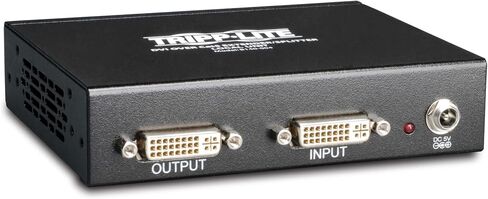 Tripp Lite 4-Port DVI over Cat5 / Cat6 Extender Splitter، جهاز إرسال الفيديو 1920x1080 عند 60 هرتز (B140-004)، أسود in Saudi Arabia