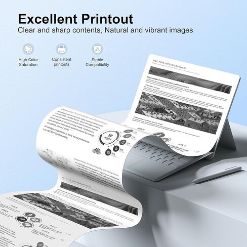 خرطوشة حبر بديلة 58A لخرطوشة حبر HP 58A 58X سوداء CF258A CF258X تعمل مع خراطيش حبر HP Laser Jet Pro MFP M428fdw، M404n M404dn، عبوتين من حبر أسود 58A CF258A (مع رقاقة) in Kuwait