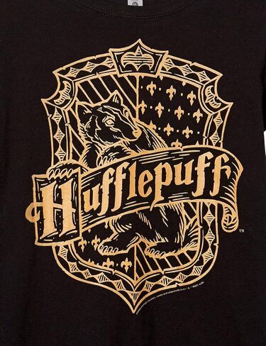Harry Potter Girl's Hufflepuff Crest T-Shirt in Saudi Arabia