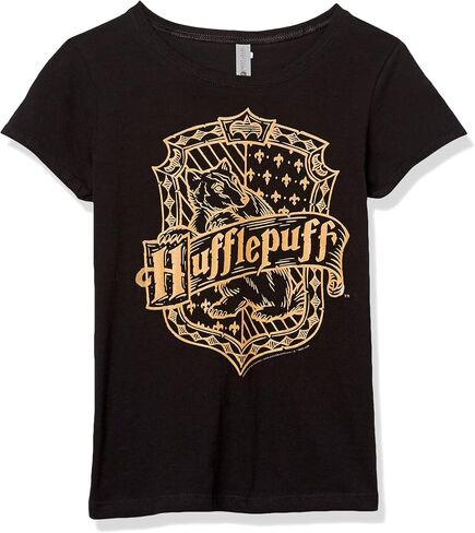 Harry Potter Girl's Hufflepuff Crest T-Shirt in Saudi Arabia