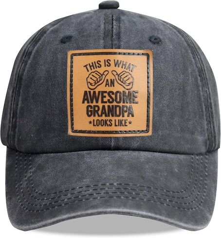 قبعات الجد والجدة الرائعة للرجال والنساء، قبعة بيسبول مطرزة قابلة للتعديل من القطن للأجداد الجدد in Kuwait