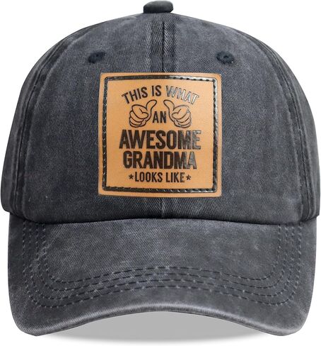 قبعات الجد والجدة الرائعة للرجال والنساء، قبعة بيسبول مطرزة قابلة للتعديل من القطن للأجداد الجدد in Kuwait