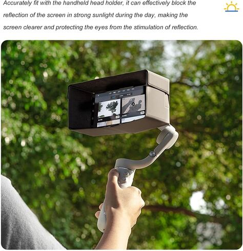 غطاء غطاء واقي من الشمس للهاتف 070، غطاء ممتص مغناطيسي لأشعة الشمس للهاتف المحمول، غطاء حماية من الشمس للهاتف المحمول، ملحقات مثبت محمولة، لـ OM5 OM4 SE in Kuwait