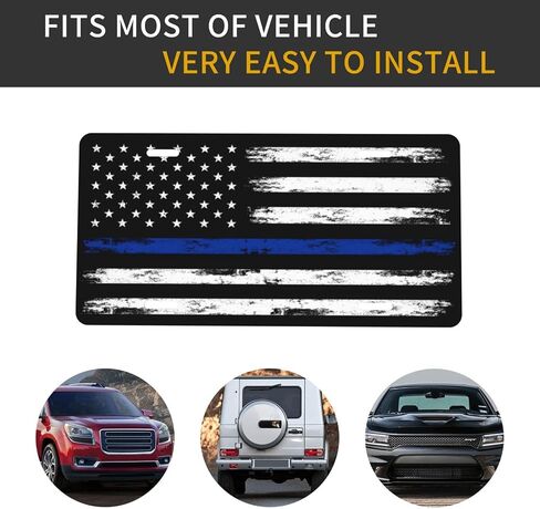 American Flag Jesus Cross Front License Plate USA Flag Christian Personalise License Plate Cover Aluminium Metal Car Plates Novelty Vanity Tag Decorative for Standard Us Canada 12x6 Inch in Saudi Arabia