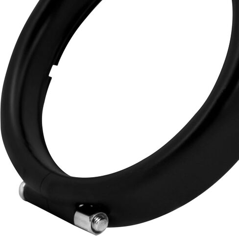 HDBUBALUS Visor Style Turn Signal Trim Ring Cover Fit for Harley Touring Electra Glide Road King Softail Black in Saudi Arabia