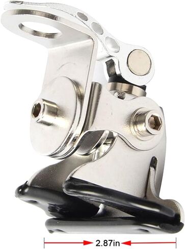 HYS Car Antenna Mount Stainless Steel Car Clip Mount Trunk Lid Hatchback Mount Bracket Adjustable Angle HYS TC-7 for Mobile Vehicle Car Ham Radio Antenna in Saudi Arabia