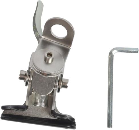 HYS Car Antenna Mount Stainless Steel Car Clip Mount Trunk Lid Hatchback Mount Bracket Adjustable Angle HYS TC-7 for Mobile Vehicle Car Ham Radio Antenna in Saudi Arabia