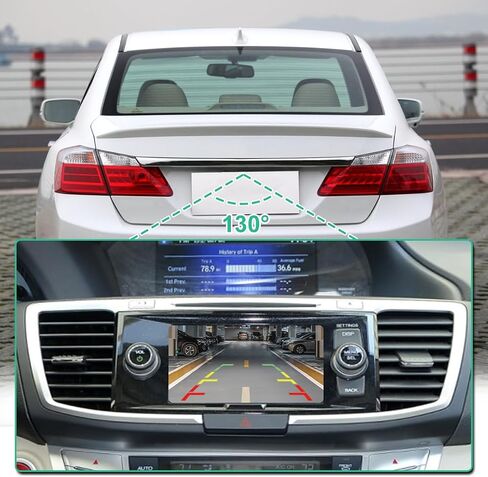 GreenYi OE Backup Camera (Part # 39530-T2A-A71) Fit for Honda Accord Sedan EX LX Sport Hybrid (2014 2015) - Replaces Part # 39530T2AA71 in Saudi Arabia