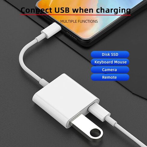 chenyang 2 in 1 USB C to RJ45 100Mbps Networking Adapter with PD 24W Charge for Laptop Tablet Phone in Kuwait