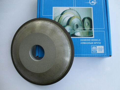Dia. 6" (150mm.) Hole 1.26" (32mm.) Type: 12R4 Dish Abrasive Diamond Grinding Wheel for Carbide Teeth, Circular Saw (200/160 Micron = 70 Grit) in Saudi Arabia