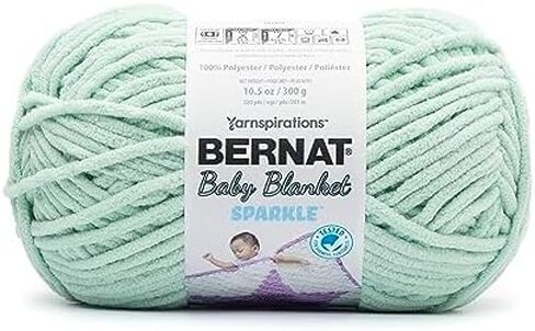 Bernat Baby Blanket Sparkle 300g - Moonlight Sparkle in Saudi Arabia