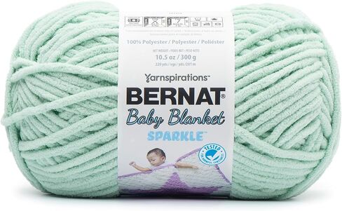 Bernat Baby Blanket Sparkle 300g - Moonlight Sparkle in Saudi Arabia