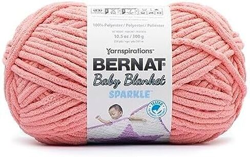 Bernat Baby Blanket Sparkle 300g - Moonlight Sparkle in Saudi Arabia