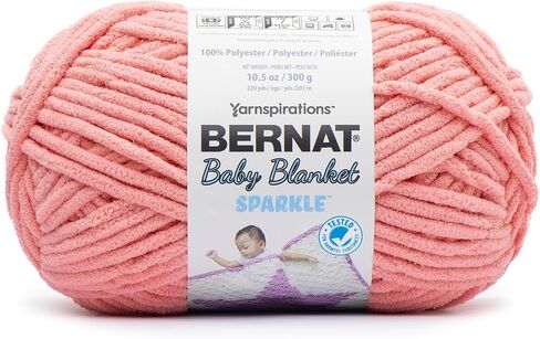 Bernat Baby Blanket Sparkle 300g - Moonlight Sparkle in Saudi Arabia
