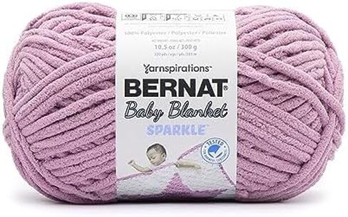 Bernat Baby Blanket Sparkle 300g - Moonlight Sparkle in Saudi Arabia