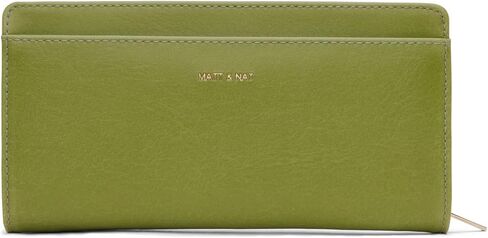 حقائب يد نباتية من Matt & Nat، محفظة Webber، ضفدع (أخضر) - محافظ وحقائب مصممة، للرجال والنساء، لم يتم الإساءة إلى الحيوانات لتصنيعها in Kuwait