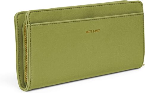 حقائب يد نباتية من Matt & Nat، محفظة Webber، ضفدع (أخضر) - محافظ وحقائب مصممة، للرجال والنساء، لم يتم الإساءة إلى الحيوانات لتصنيعها in Kuwait