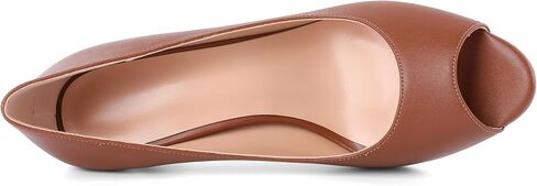 YODEKS Women's Peep Toe Stilettos High Heel Pumps Classic Party Wedding Office Dress Open Toe Stiletto in Kuwait