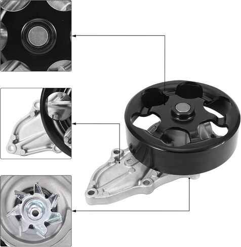 AW9434 252864 مضخة مياه (2.0L 2.4L) لهوندا سيفيك 2002-2005، CR-V 2002-2009، أكورد 2006-2007، ل أكورا RSX 2002-2006، 131-2283 252864 97242 19200PNA003 in Kuwait